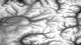 Terra ASTER Digital Elevation Model data over Colorado, United States