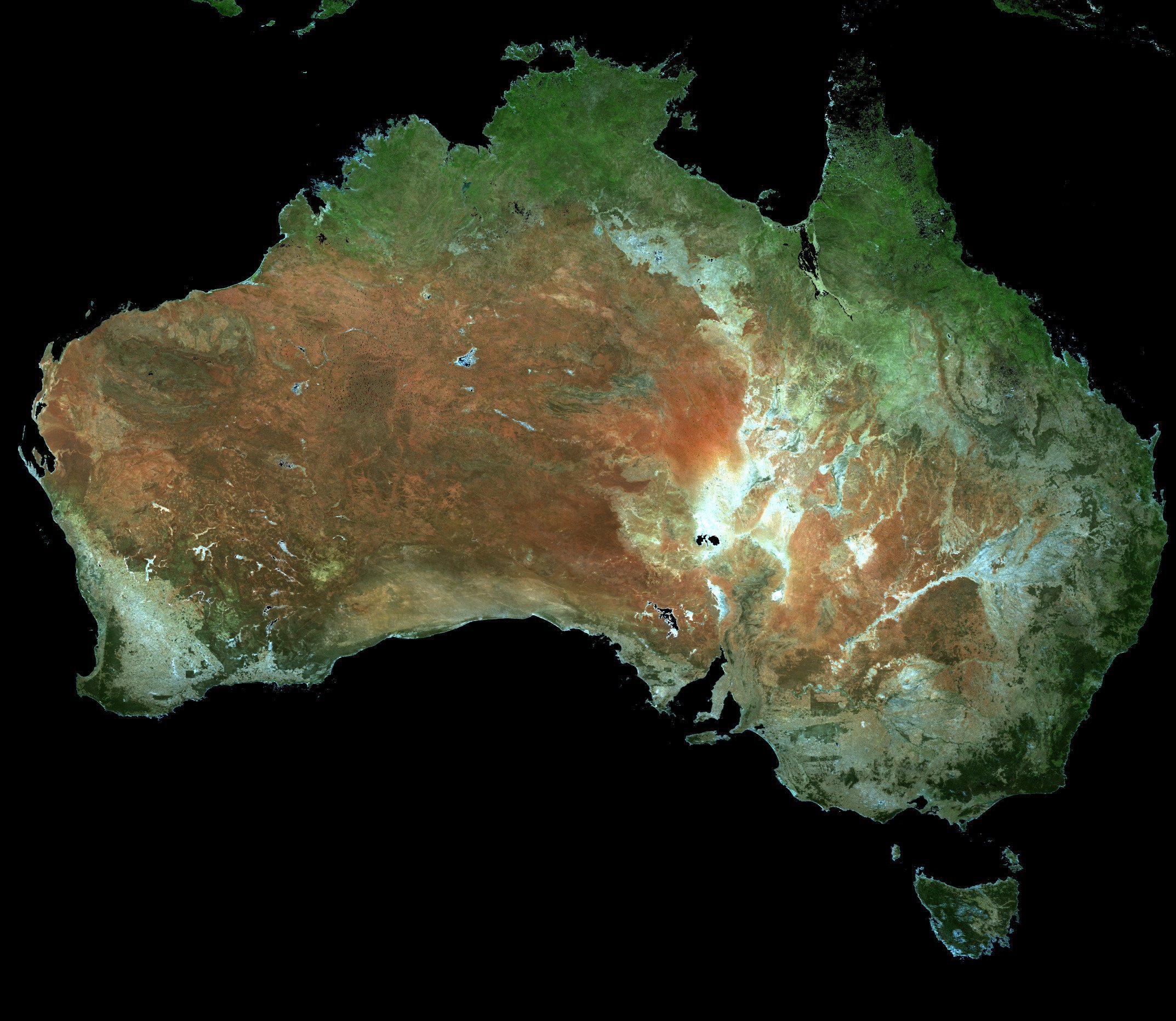 BRDF imagery over Australia.
