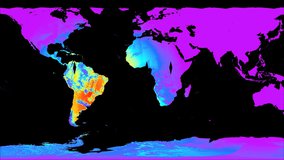 Combined MODIS Photosynthetically Active Radiation (PAR) data from the MCD18C2 global product, Dec 30, 2020.