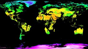 Terra MODIS land surface temperature (LST) data from the MOD21C1 product Global Aug 31, 2020.