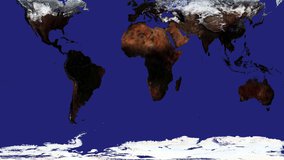 VIIRS RGB albedo data from the VNP43C3 global product.