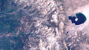 Monthly WELD reflectance data over Yosemite, California, United States.