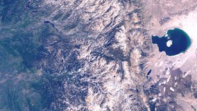 Yearly WELD reflectance data over part of Yosemite, California, United States.